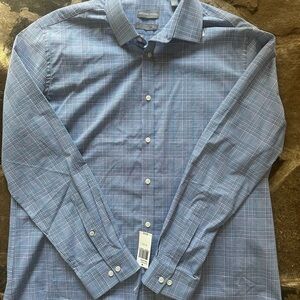 Michael Kor’s Blue Plaid Button Down